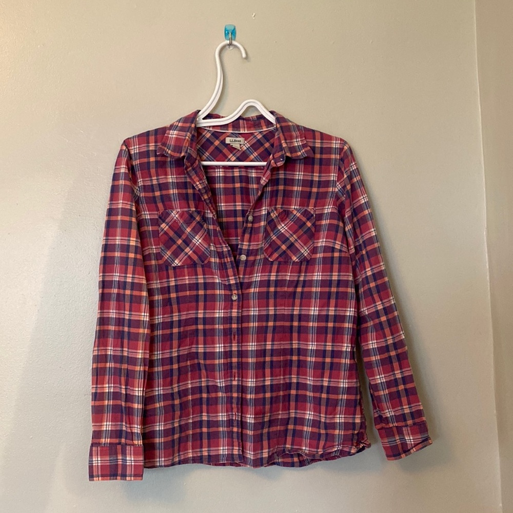 L.L. Bean Plaid Flannel (s)